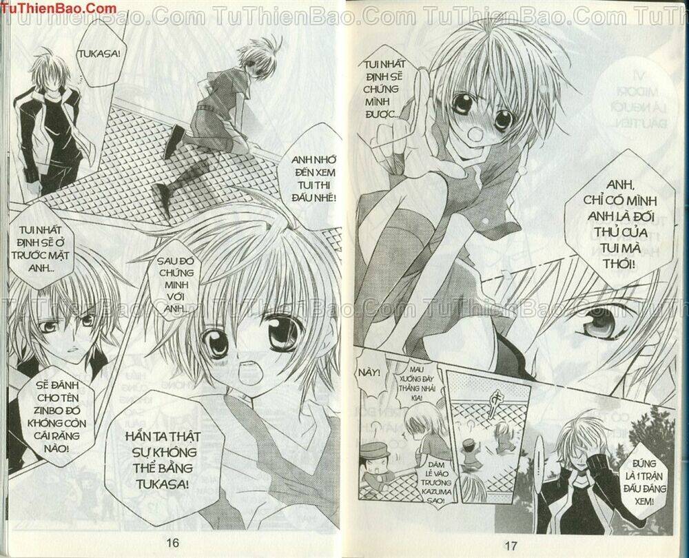 nữ cầu thủ xinh đẹp chapter 6 8