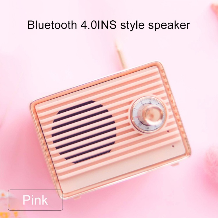 Loa Bluetooth Hình Chiếc Radio Cổ Nhỏ, Xinh