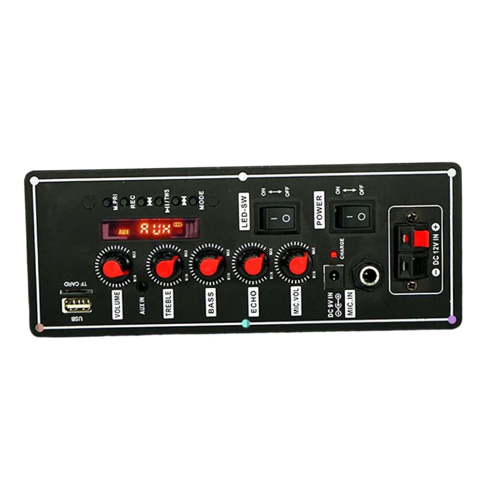 MP3 Decoding Board Module Audio Decode Board 2x10W Support AUX FM USB TF Card DC 9V Audio Amplifier Board MP3 Player Accessories