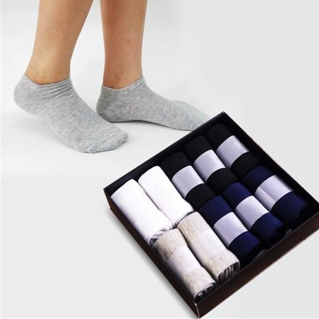 Hộp 10 đôi tất nam siêu chống thối Nhật.tất nam cổ ngắn,vớ cổ cao