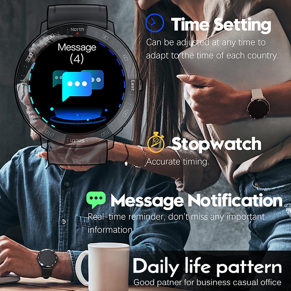 Đồng Hồ Đo Nhịp Tim Đo Huyết Áp 100M Chống Thấm Nước Theo Dõi Hoạt Động Thể Thao