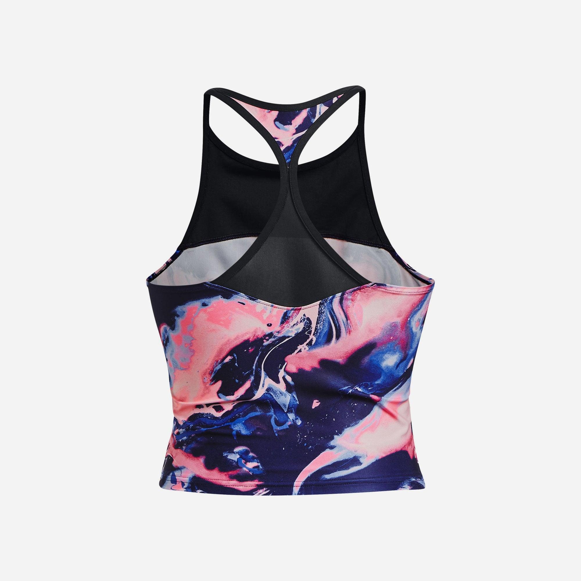 Áo ba lỗ thể thao nữ Under Armour Run Anywhere Crop Tank - 1374863-001