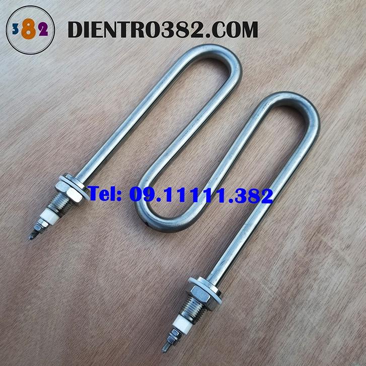 Điện trở chữ M cho nồi hấp, nồi tráng bánh và đun nước sôi. chất liệu inox 304 điện áp 220V