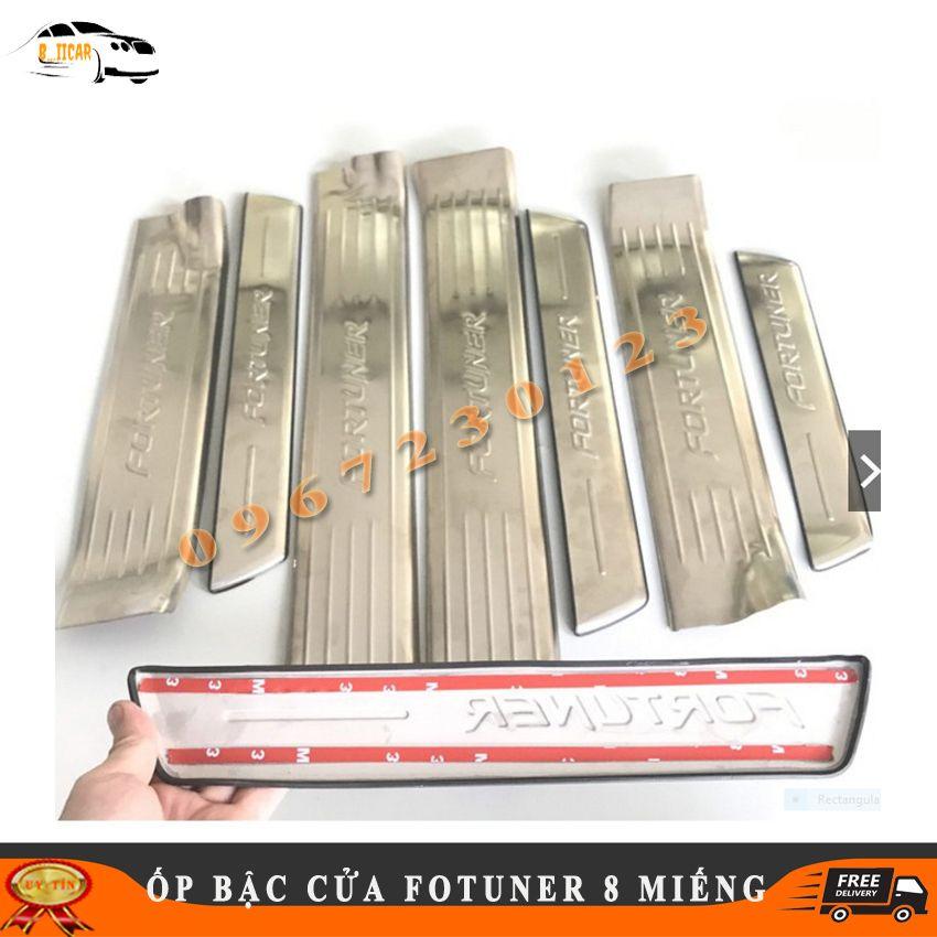 Nẹp Bước Chân Ô TÔ TOYOTA FORTUNER 2008-2021 Inox-Titan