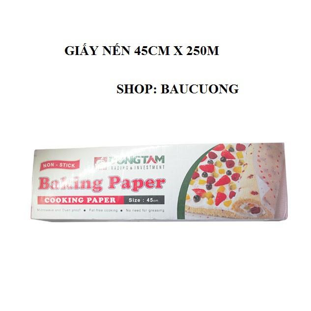 Giấy nến làm bánh Đồng Tâm 45cm x 75m