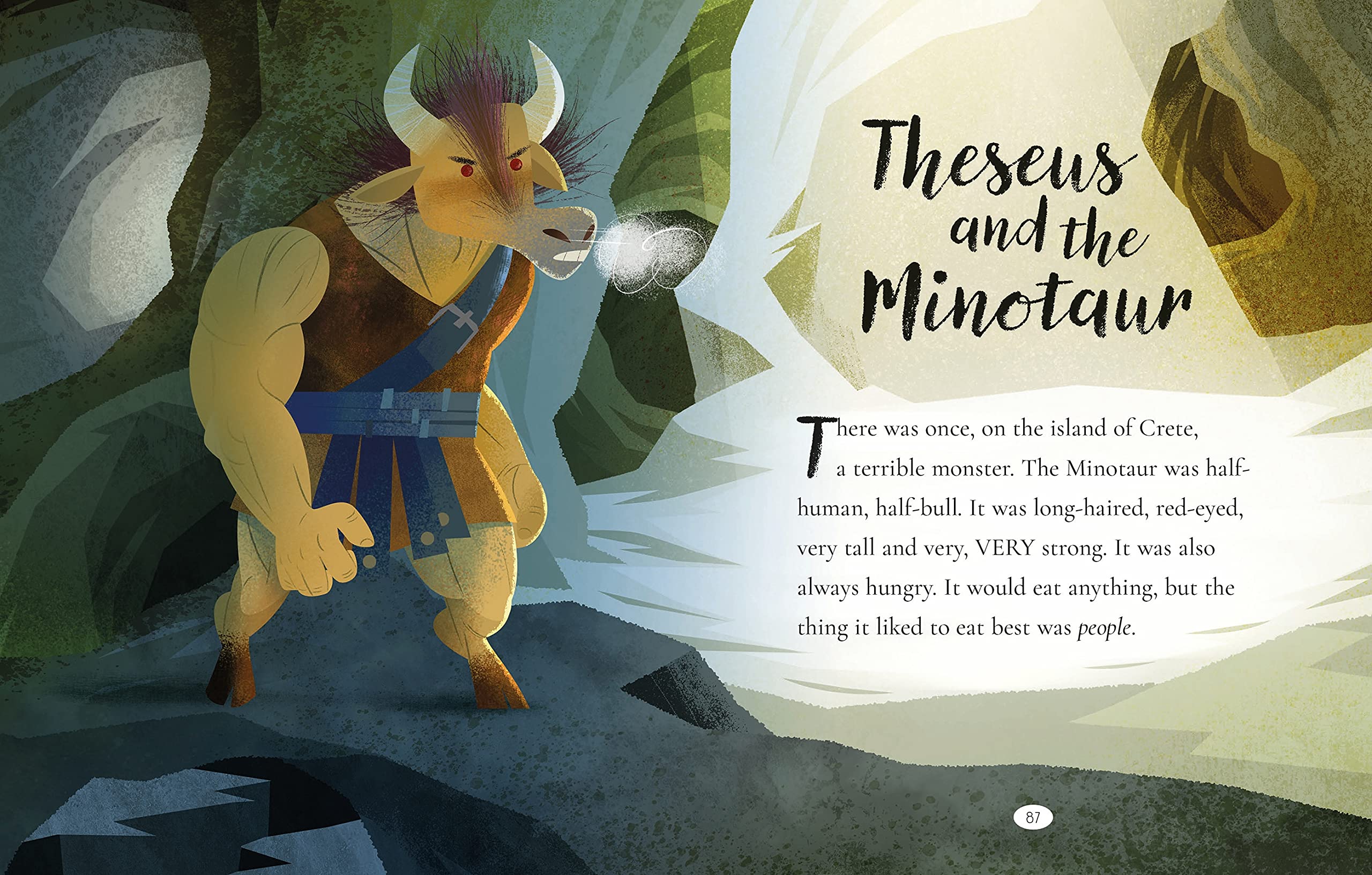 Sách tiếng Anh: Illustrated Stories of Monsters, Ogres and Giants and a Troll