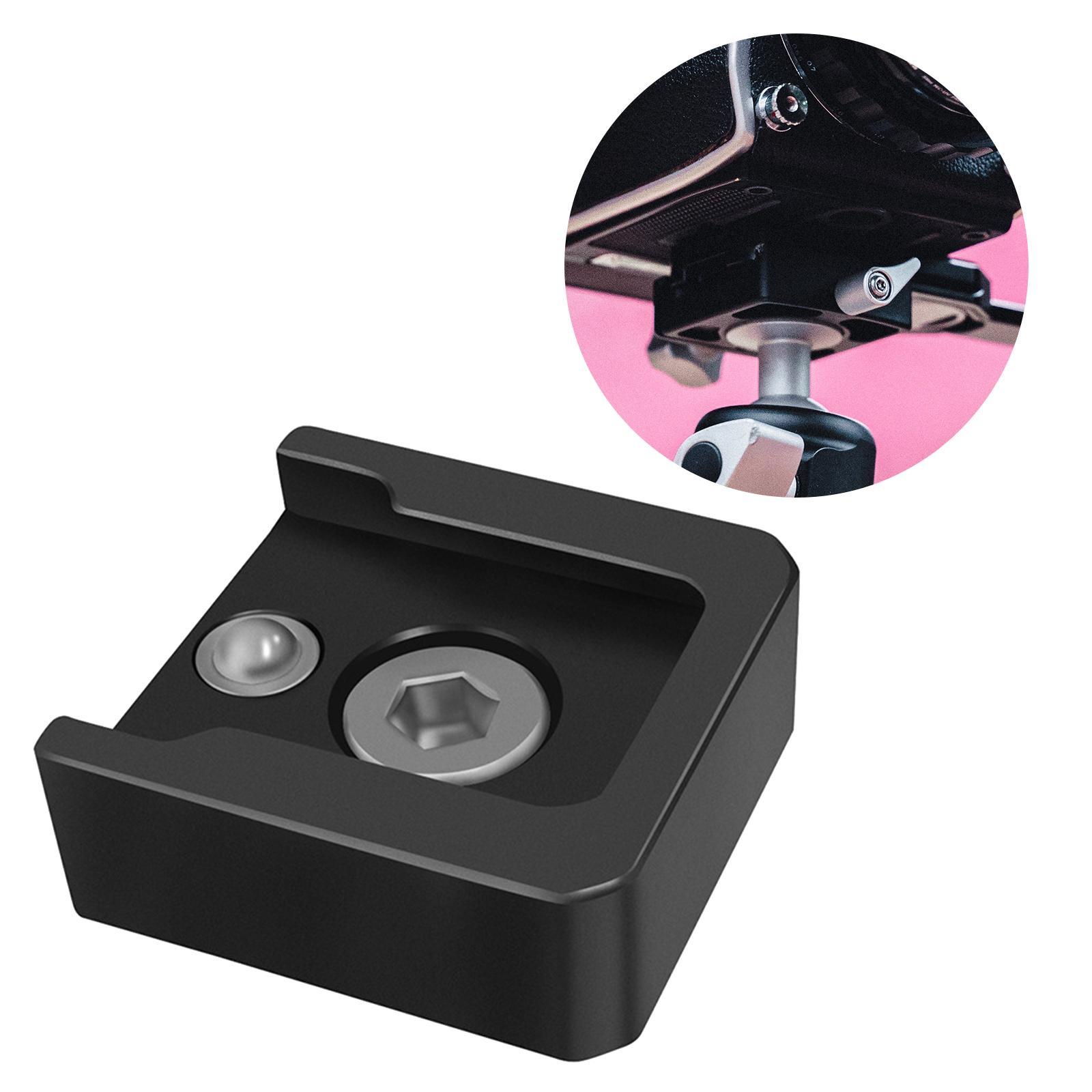 Cold Shoe Mount Adapter Base Portable Sturdy Stable Cold Shoe Expansion Adapter Universal for Microphone Phone Camera Video Light Vlogging