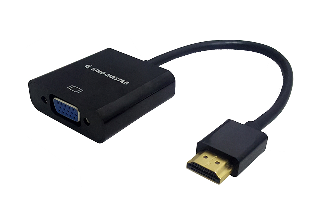 Đầu Chuyển HDMI ra VGA Kingmaster KM001 - Hàng nhập khẩu