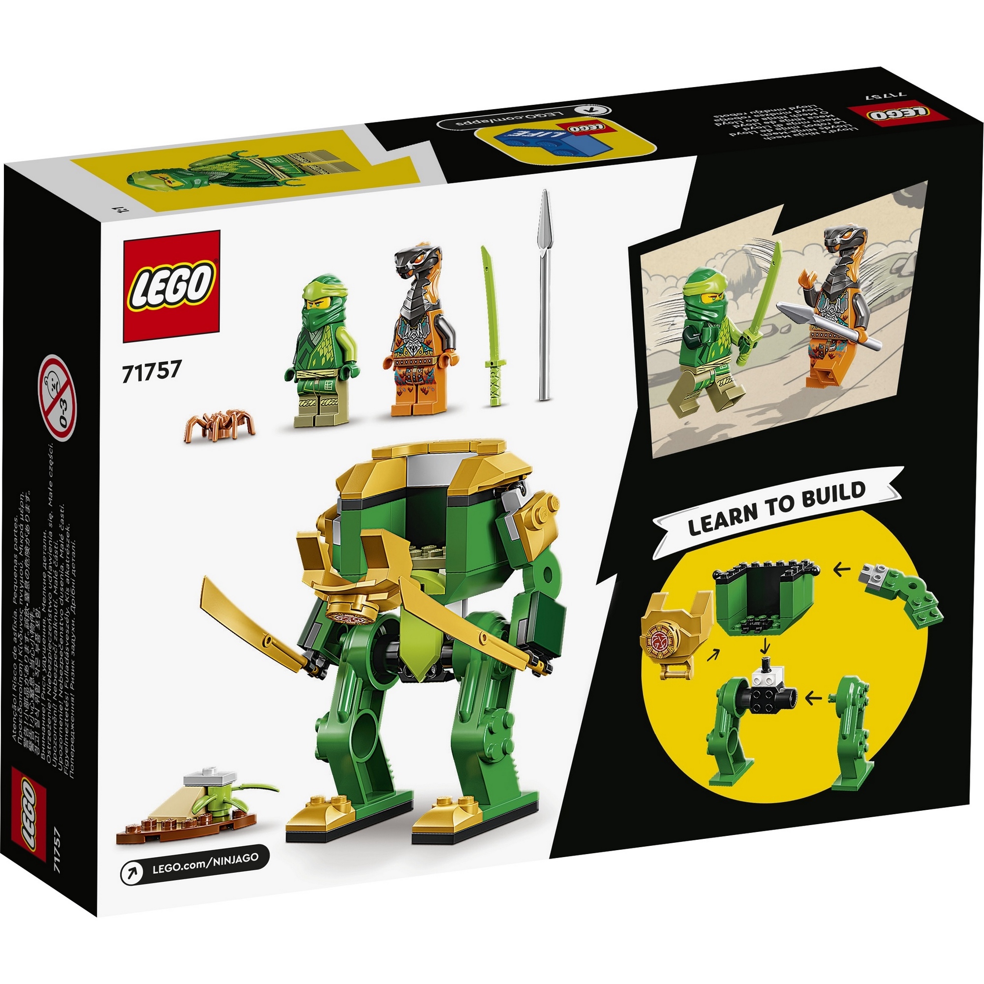 LEGO Ninjago 71757 Chiến giáp của Lloyd (57 chi tiết)