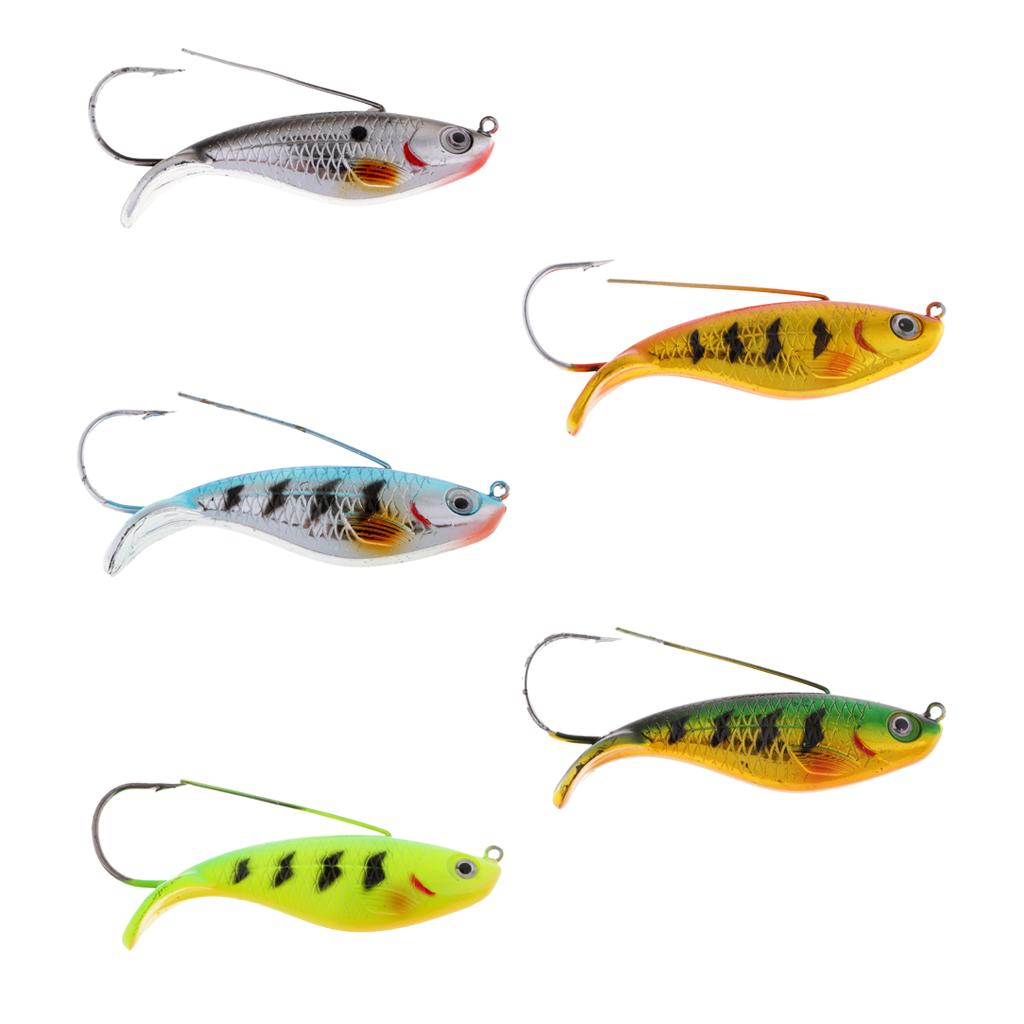 Hard Fishing Lure Swimbait Artificial Baits Crankbait 8.5cm 21.2g Color A