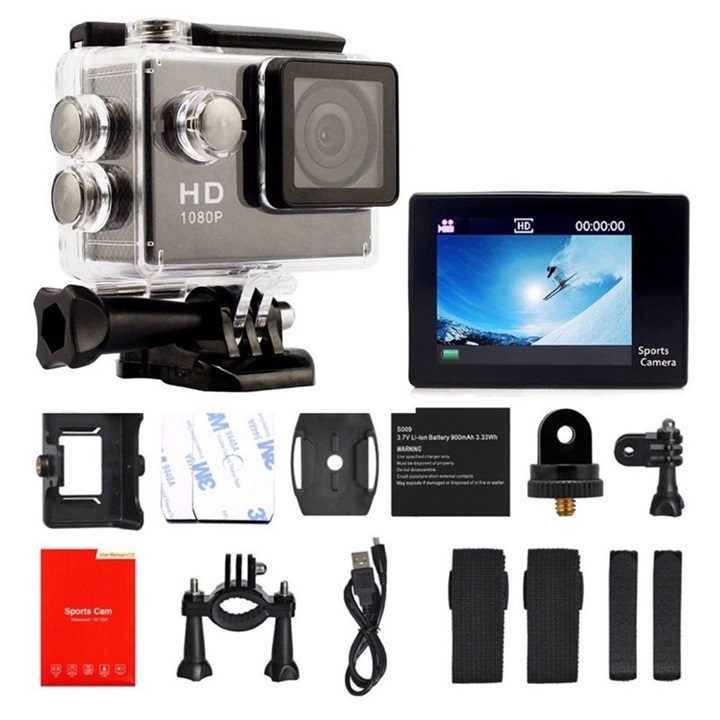 Camera hành trình chống nước Sport CAM FULL HD 1080P - Hàng nhập khẩu