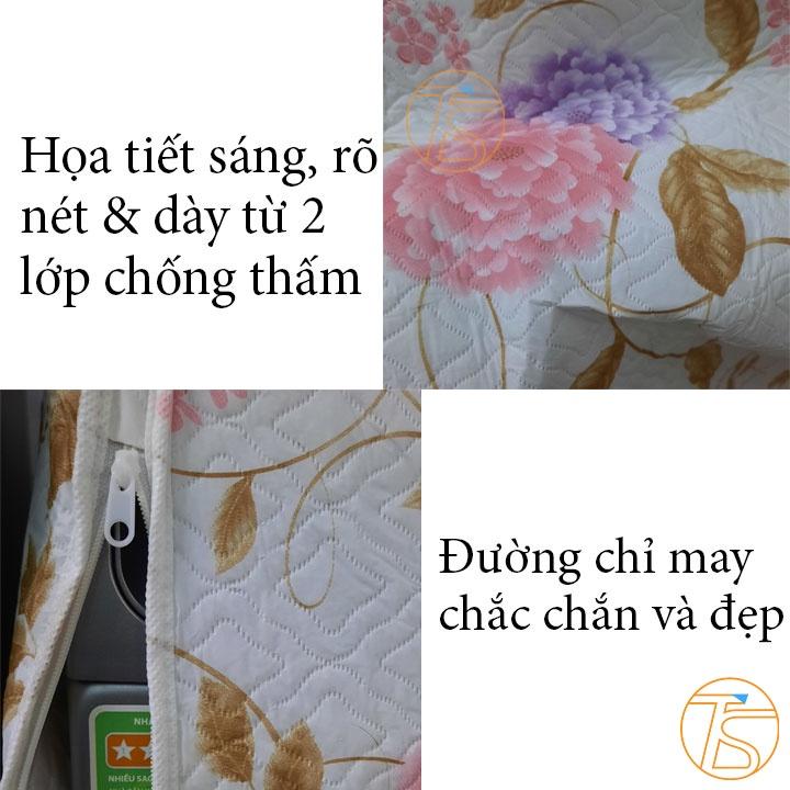 Áo Trùm Máy Giặt Cho Cửa Trên Và Cửa Ngang Dưới 12kg PEVA Dày 2 Lớp Chống Bụi Chống Nước, Washing-Machine Cover