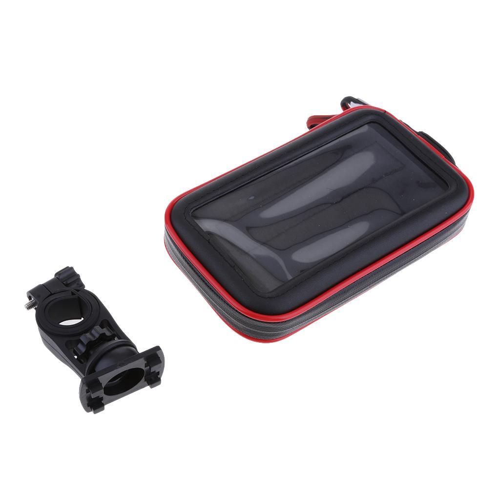 Waterproof Motorcycle Bike Handlebar Mount Holder Bag Case for Phone