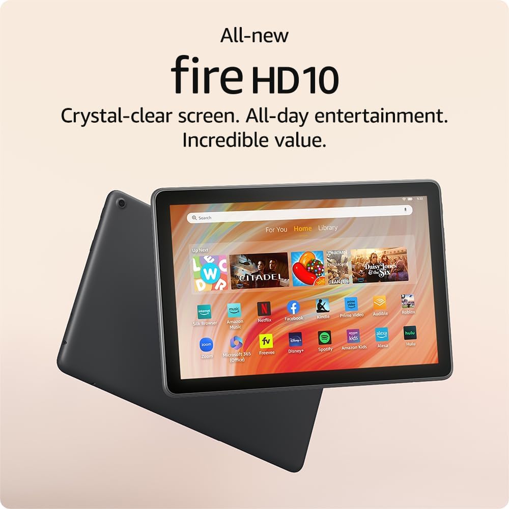 Máy tính bảng Kindle Fire HD10 2023 13th - 32Gb - Hàng chính hãng