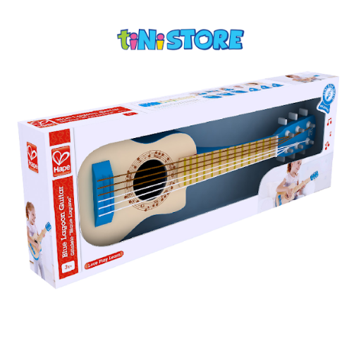 Đồ chơi đàn Guitar màu xanh Hape