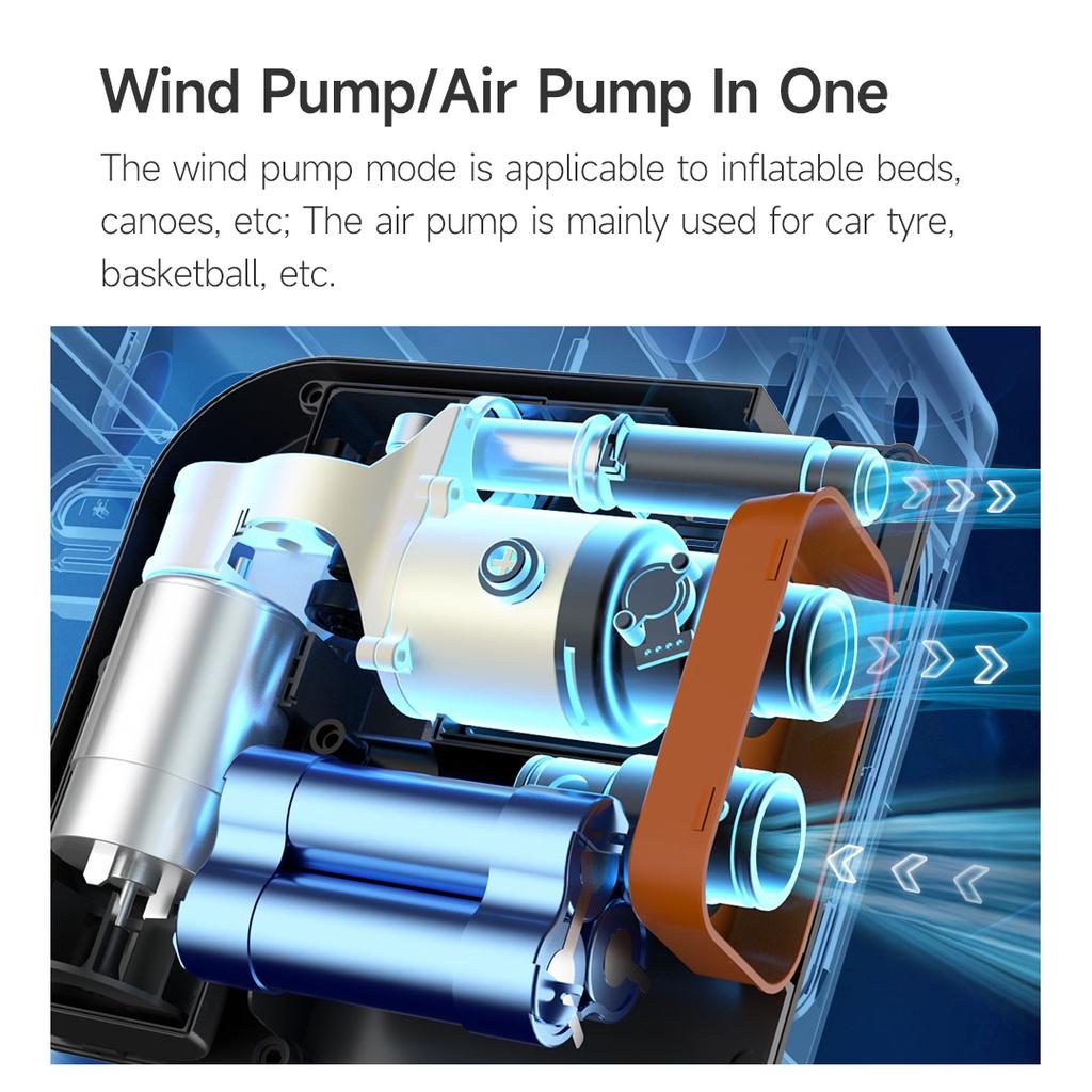 Máy Bơm Hơi Xiaomi Youpin Hydsto Đa Năng Với Máy Bơm Hơi / Máy Bơm Khí Áp Suất Có Màn Hình Kỹ Thuật Số Hiển Thị Kỹ Thuật Số Cho Giường Bơm Hơi, Giường Ngủ