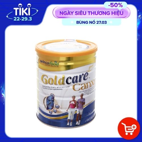 Sữa bột Wincofood GoldCare Canxi: dinh dưỡng ít béo ngừa tiểu đường, bổ sung canxi giúp xương chắc khỏe, MUFA, PUFA tốt cho tim mạch, phù hợp cho người từ 30 tuổi trở lên.