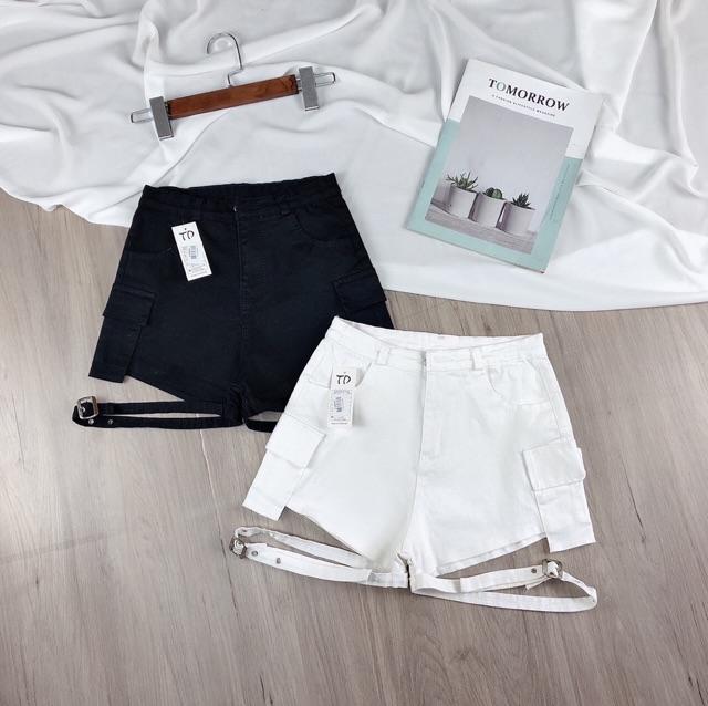 Quần shorts đùi cut out khoen đùi siêu hot - B5U