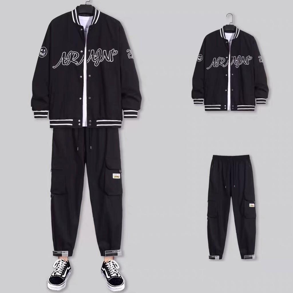 Áo khoác dù bomber nam nữ in chữ 2 thân áo được may từ chất hai lớp dày , thoáng mát có 2 size L (43-58kg),XL từ(58-68kg)