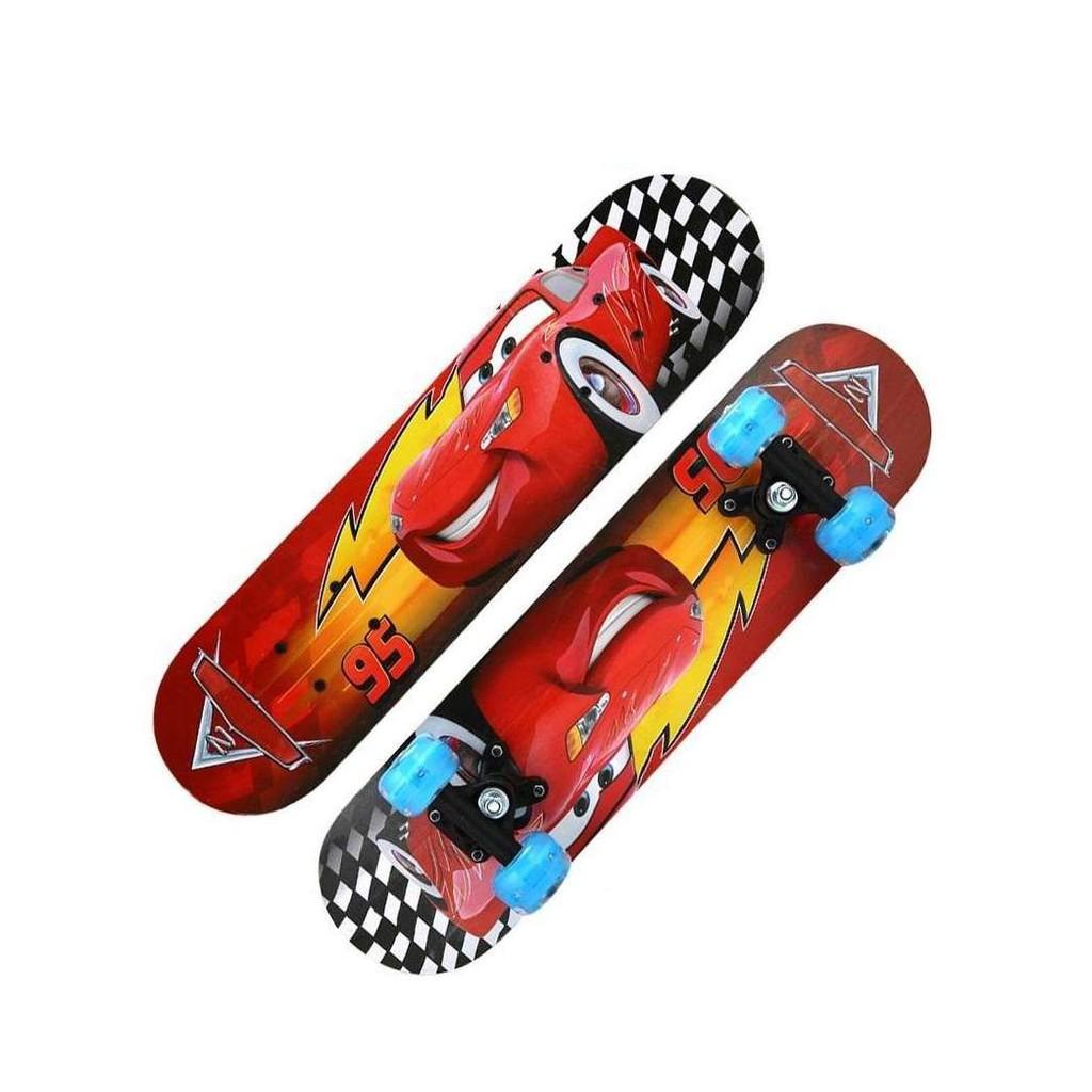 Ván trượt Skateboard, ván trượt thể thao mặt nhám gỗ ép 8 lớp chắc chắn