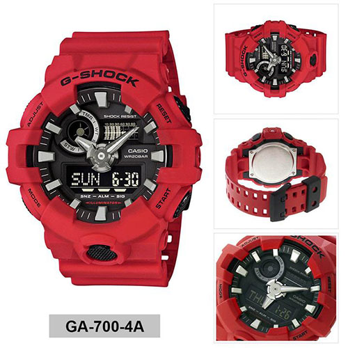 Đồng Hồ Casio Nam G-Shock GA-700-4ADR