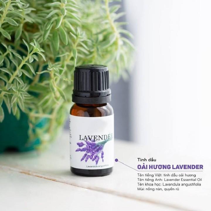 Tinh Dầu Oải Hương Lavender Nguyên Chất, Dùng Với Máy Xông Tinh Dầu, Giúp Thơm Phòng, Ngủ Ngon, Giảm Căng Thẳng Mệt Mỏi