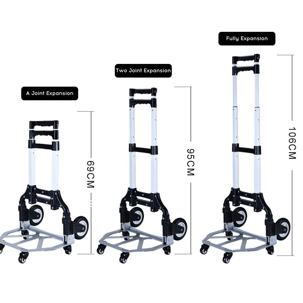 Xe đẩy giỏ hàng siêu thị, xe nâng cá nhân có thể điều chỉnh tay cầm