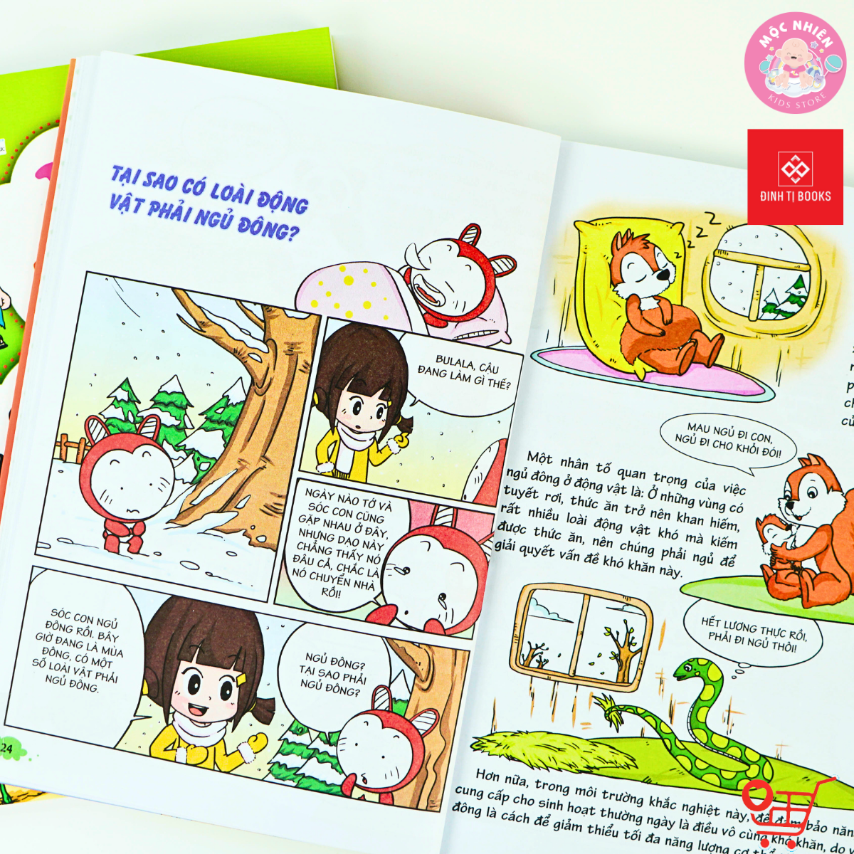 Sách Bách Khoa Tri Thức - 10 Vạn Câu Hỏi Vì Sao - Động Vật - Thực Vật - Đinh Tị Books