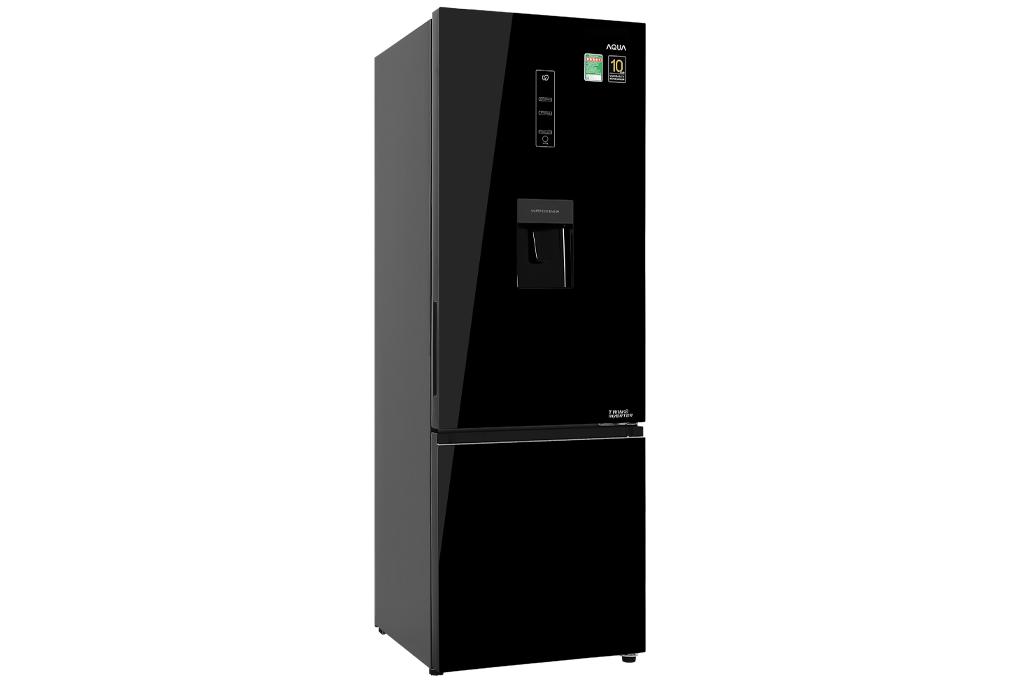 Tủ lạnh Aqua Inverter 320 lít AQR-B379MA(WGB) - Hàng chính hãng - Giao toàn quốc