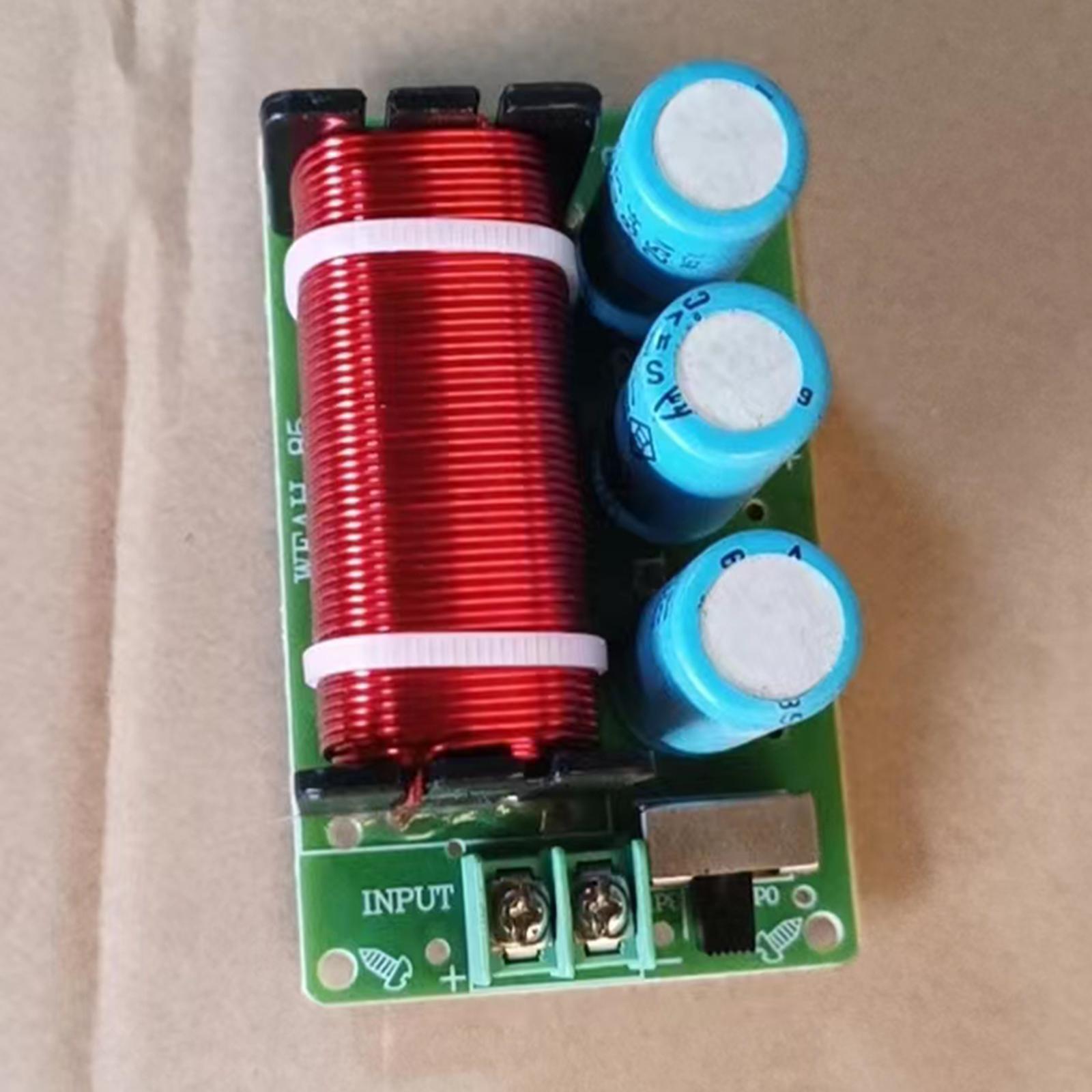 Bass Subwoofer Frequency Divider Speaker Audio Crossover Filters Board DIY