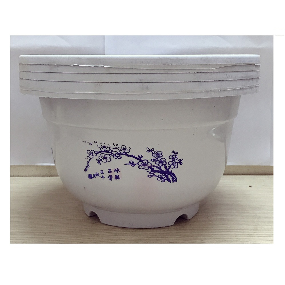 5 Chậu Nhựa Trồng Hoa, Cây Cảnh Hình Tròn A250x170 CN