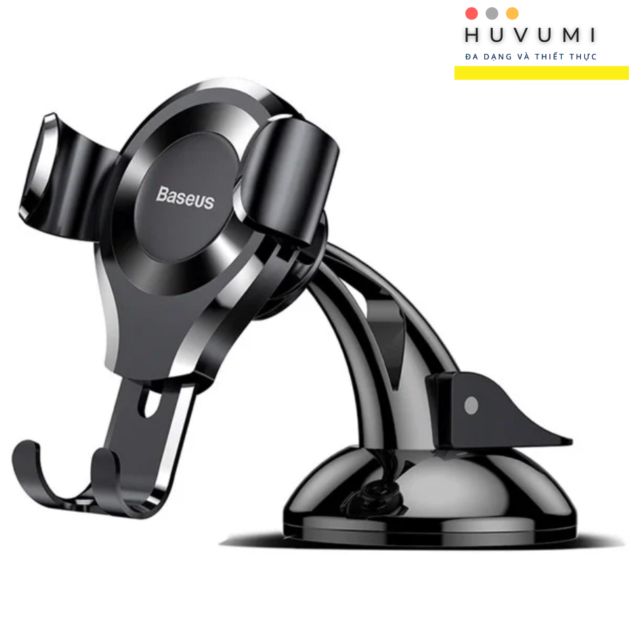 Bộ đế giữ điện thoại dùng trong xe hơi Baseus Osculum Type Gravity Car Mount LV374