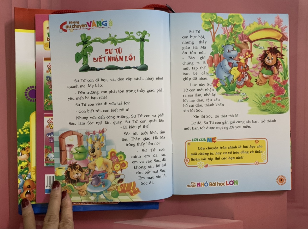 Sách Combo Những Câu Chuyện Vàng - Câu Chuyện Nhỏ Bài Học Lớn