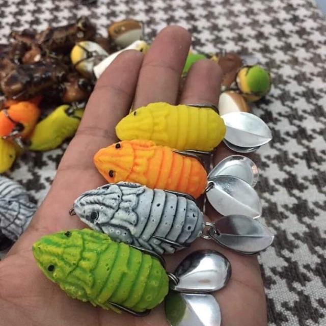 Mồi mềm nhái hơi v4 hunter