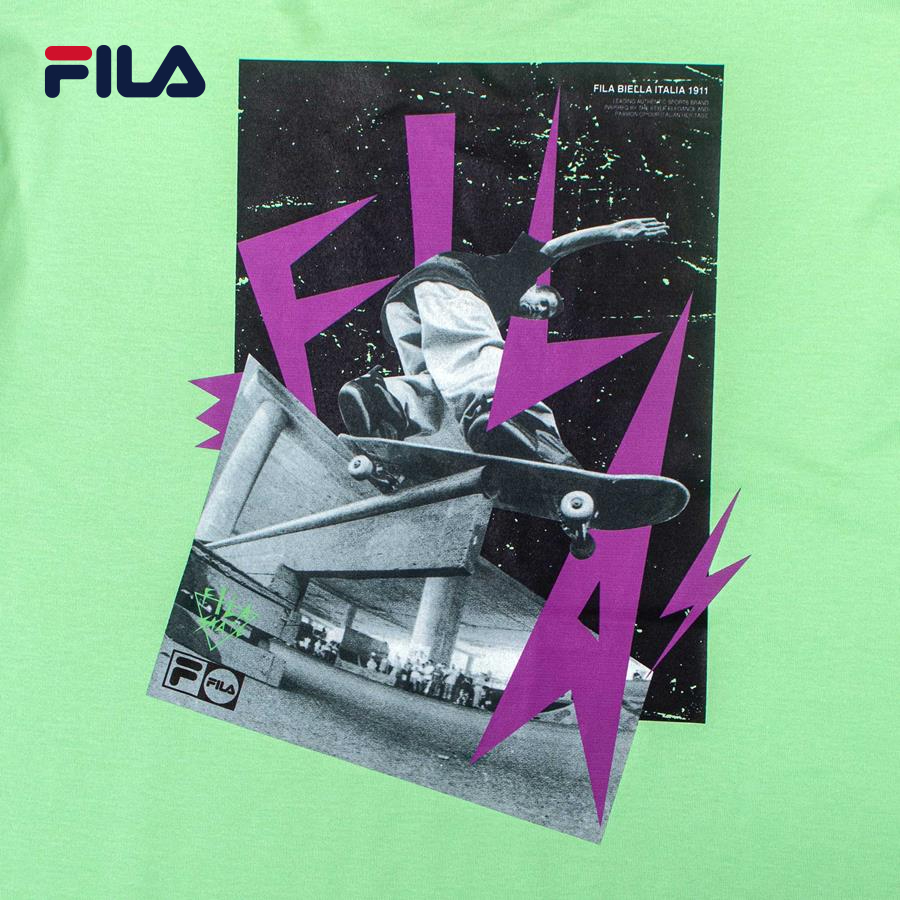 Áo thun tay ngắn thời trang unisex Fila SHORT SLEEVE TEE - FW2RSE4041X-MGR