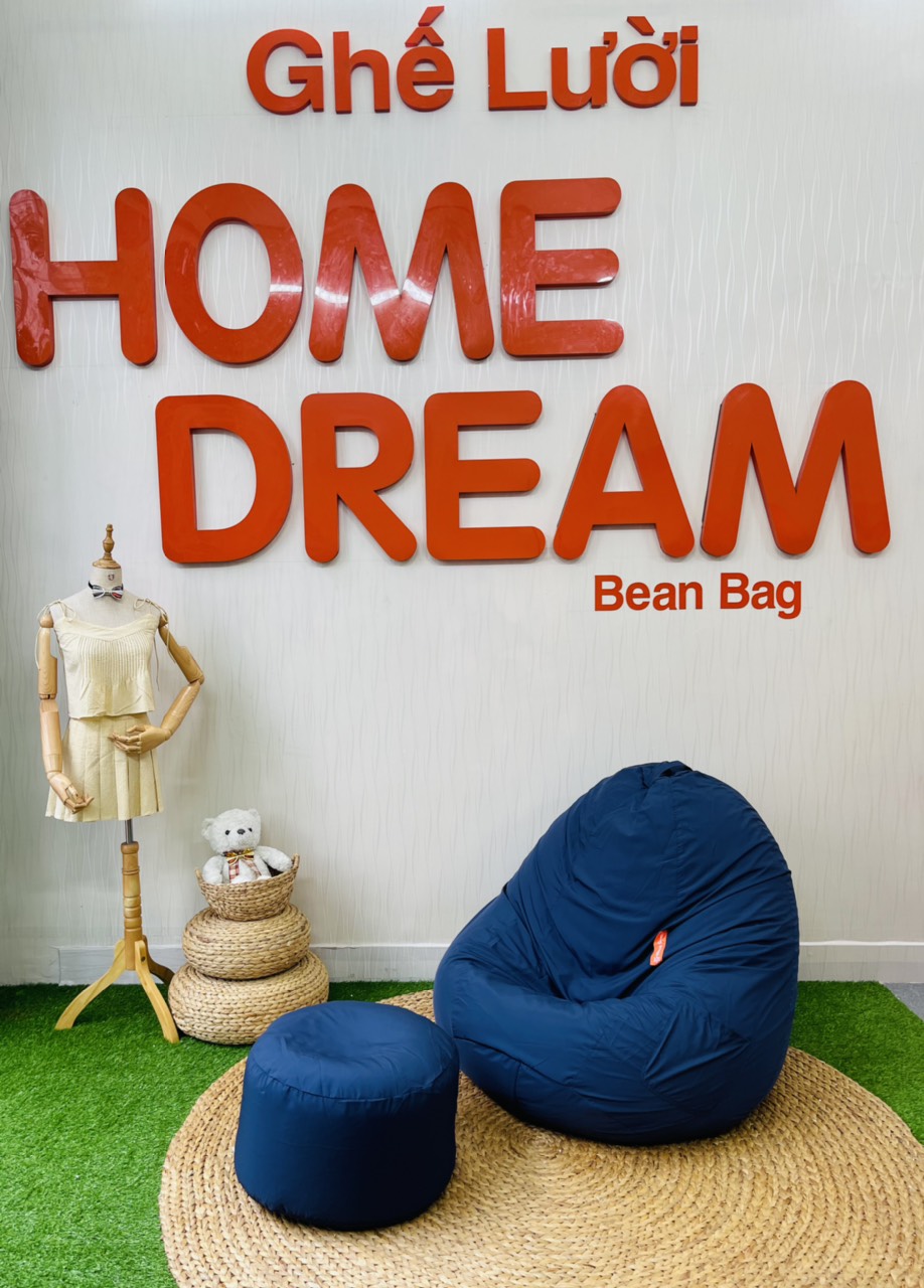 Bộ Ghế Lười I-Relax Xanh Đen Home Dream