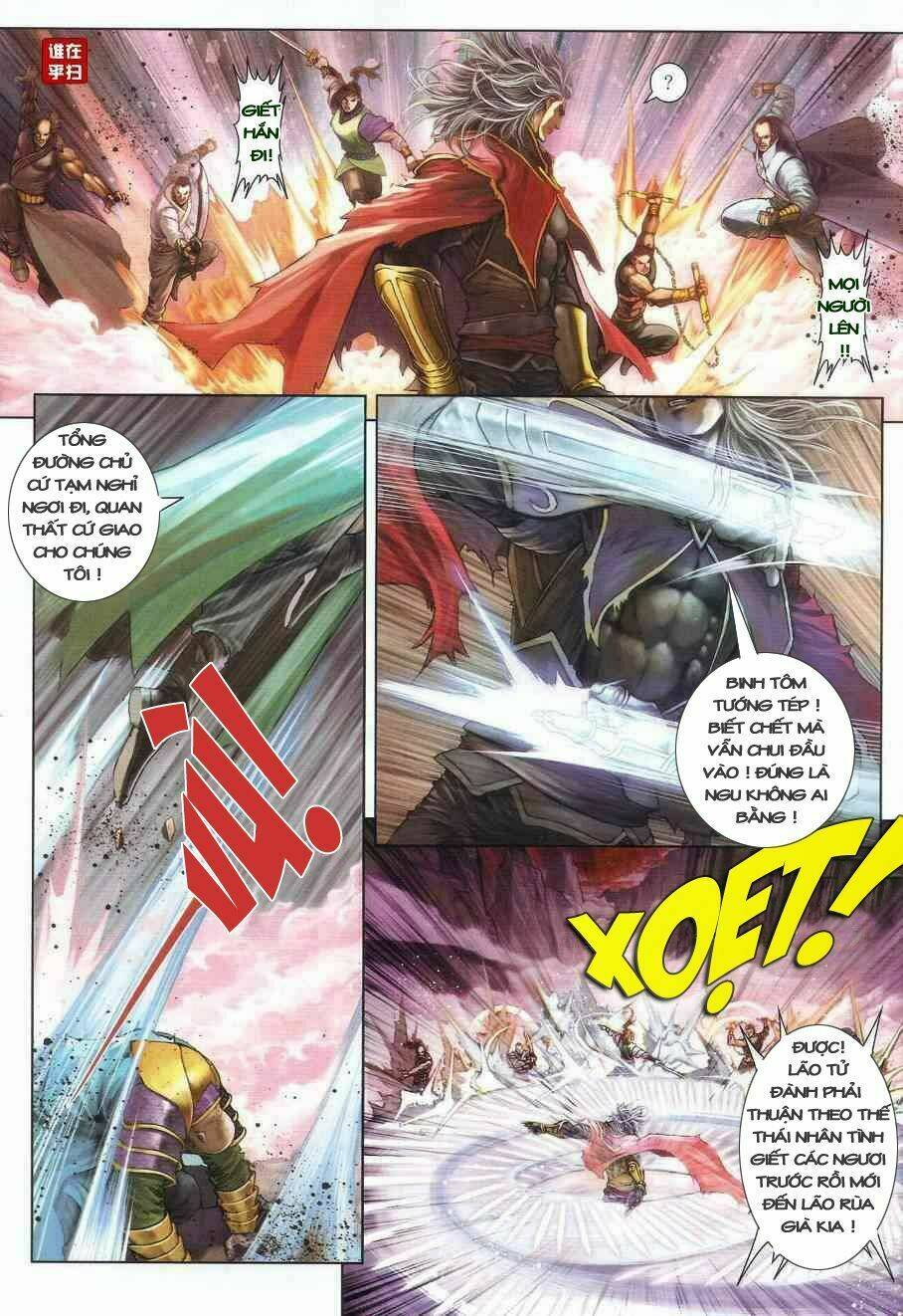 ôn thuỵ an quần hiệp truyện chapter 24 21