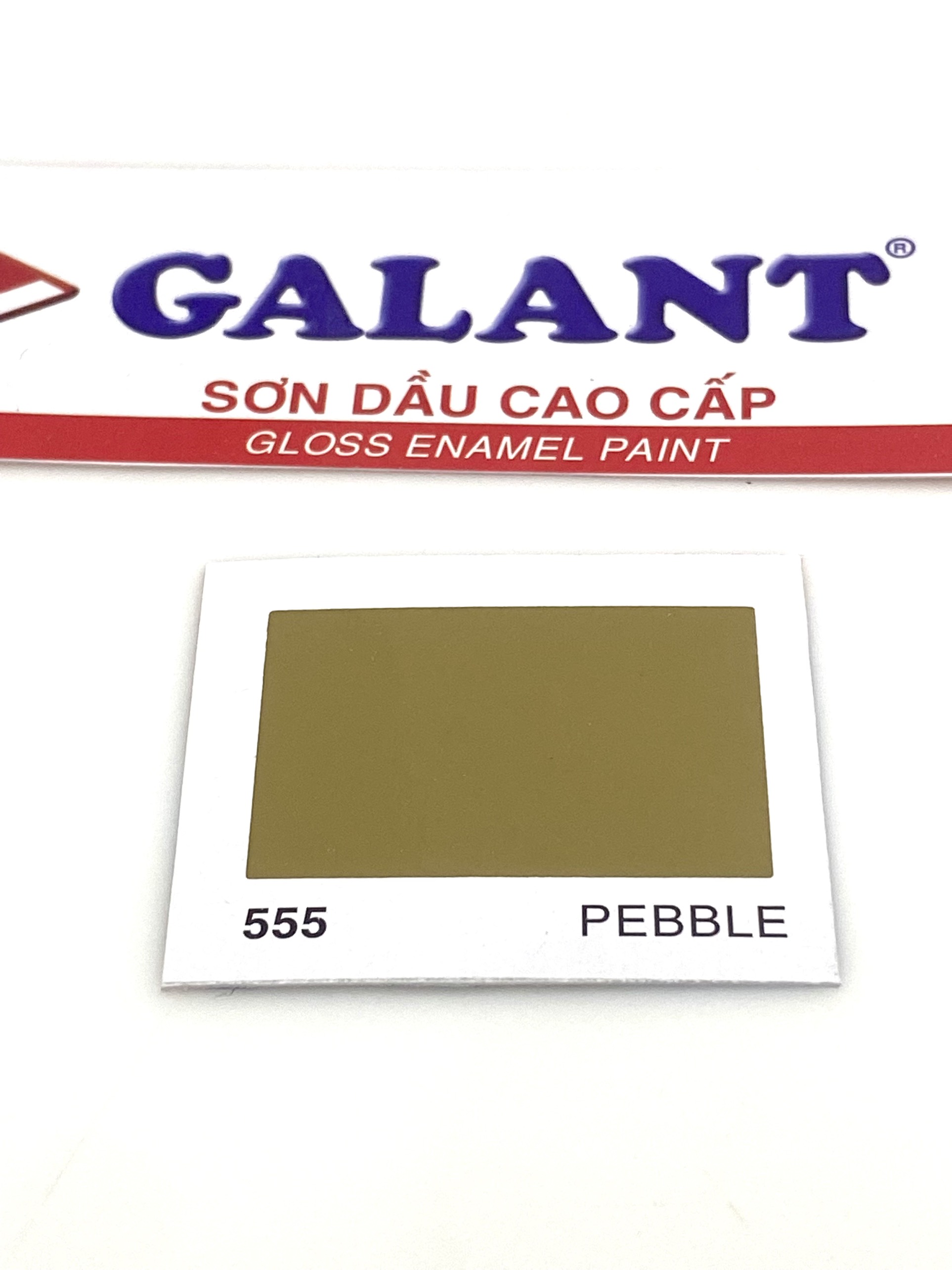 Sơn dầu Galant màu nâu Pebble 555 _ 0.8L