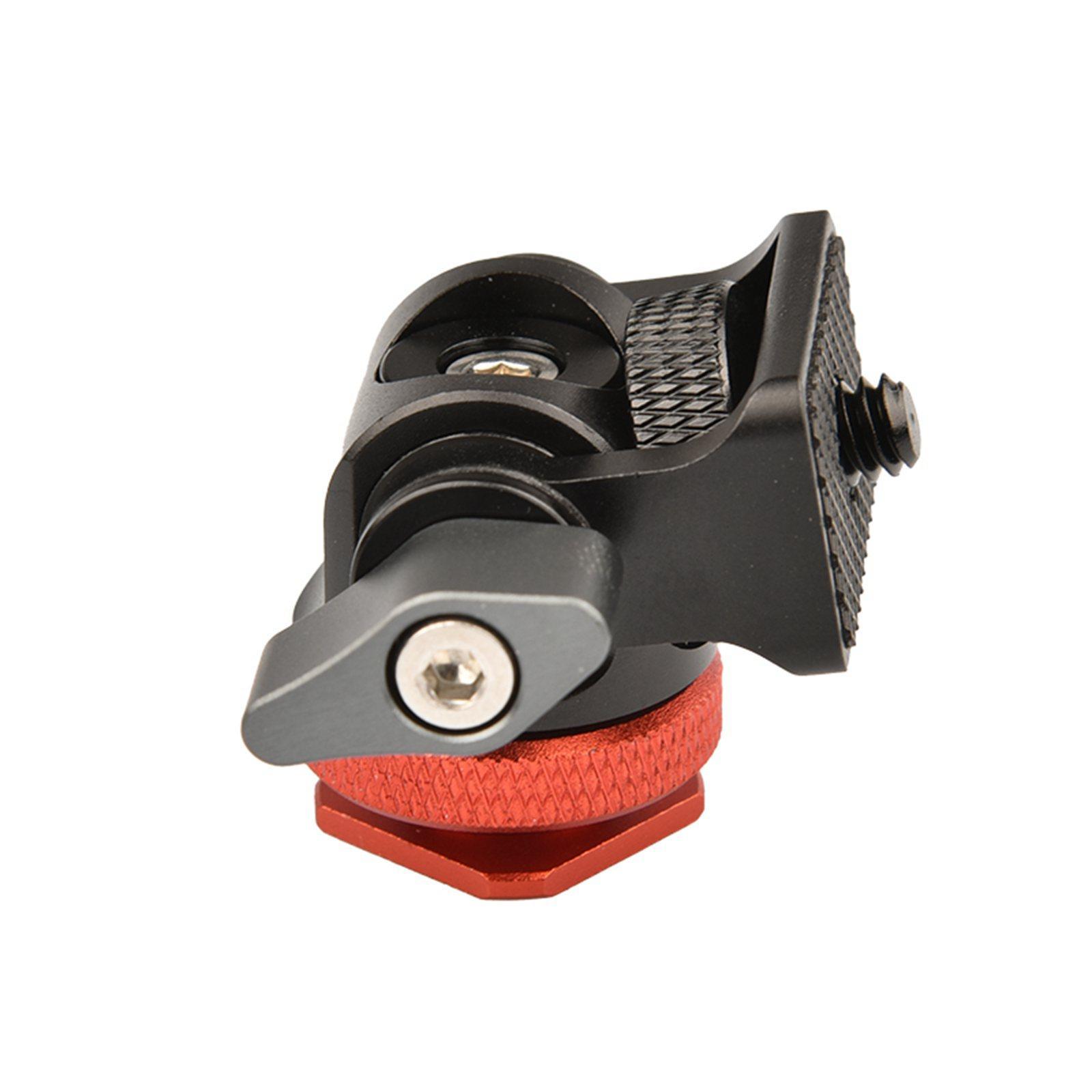 Mini Tripod Head Monitor Holder for Microphone Flash Camera