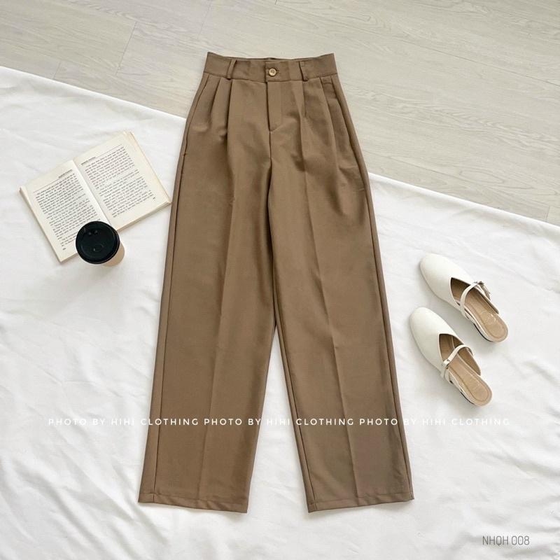 Quần Vải Chất Đẹp Ống Suông, Quần Culottes dễ phối đồ, diện đi chơi, đi học, sinh viên, học sinh M80