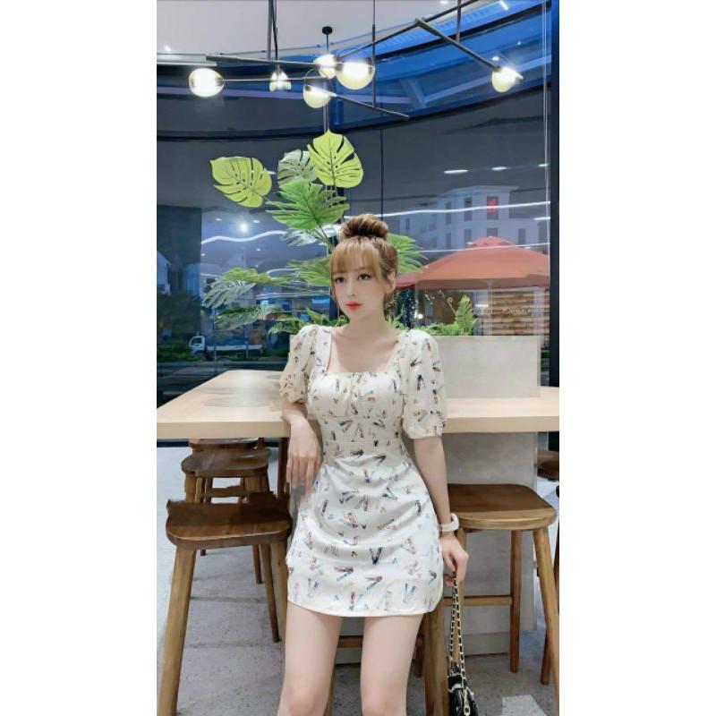 ĐẦM LỤA 3D VỚI HỌA TIẾT ĐỘC ĐÁO