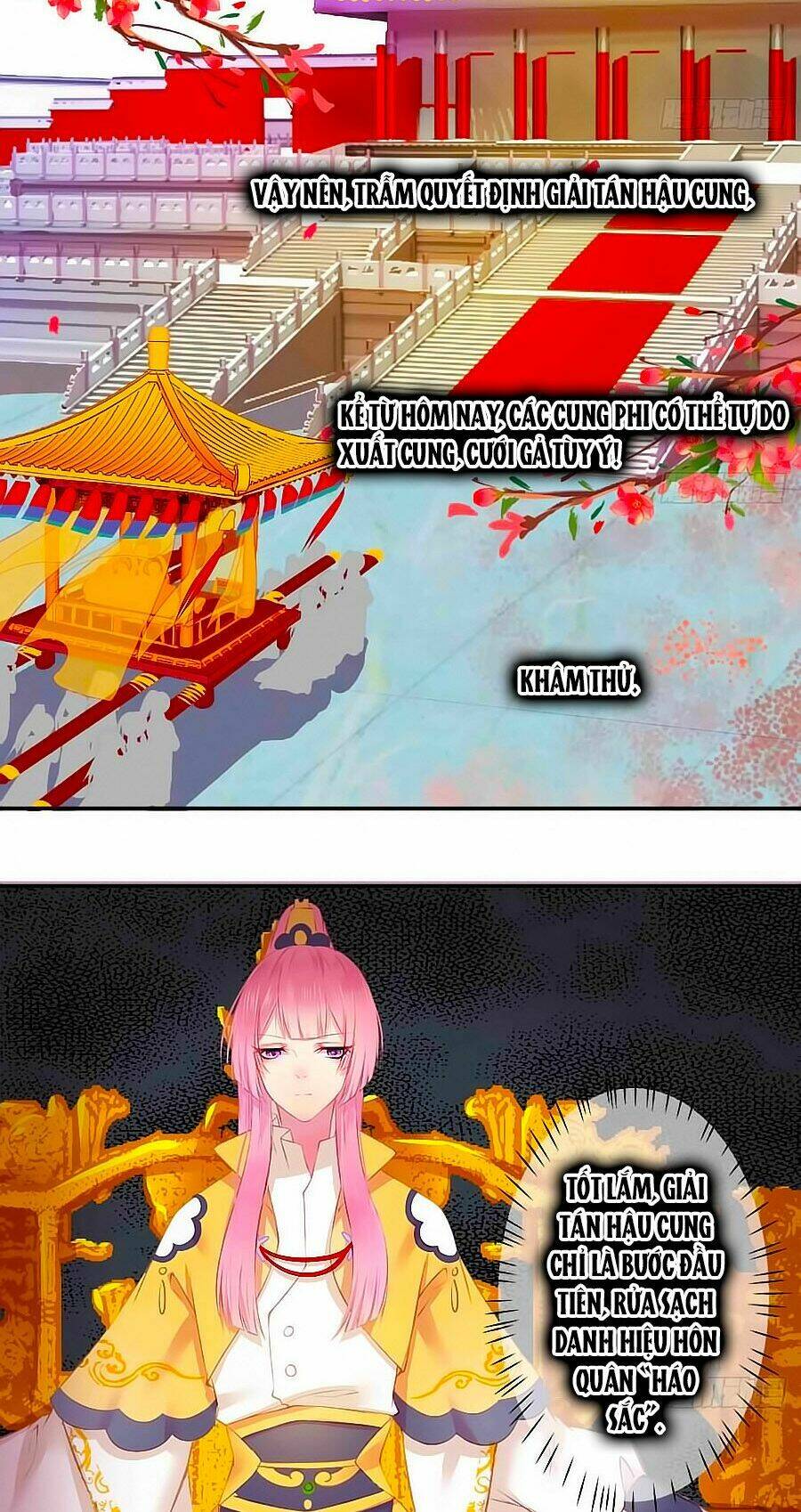 trẫm quyết định giải tán hậu cung chapter 1 10