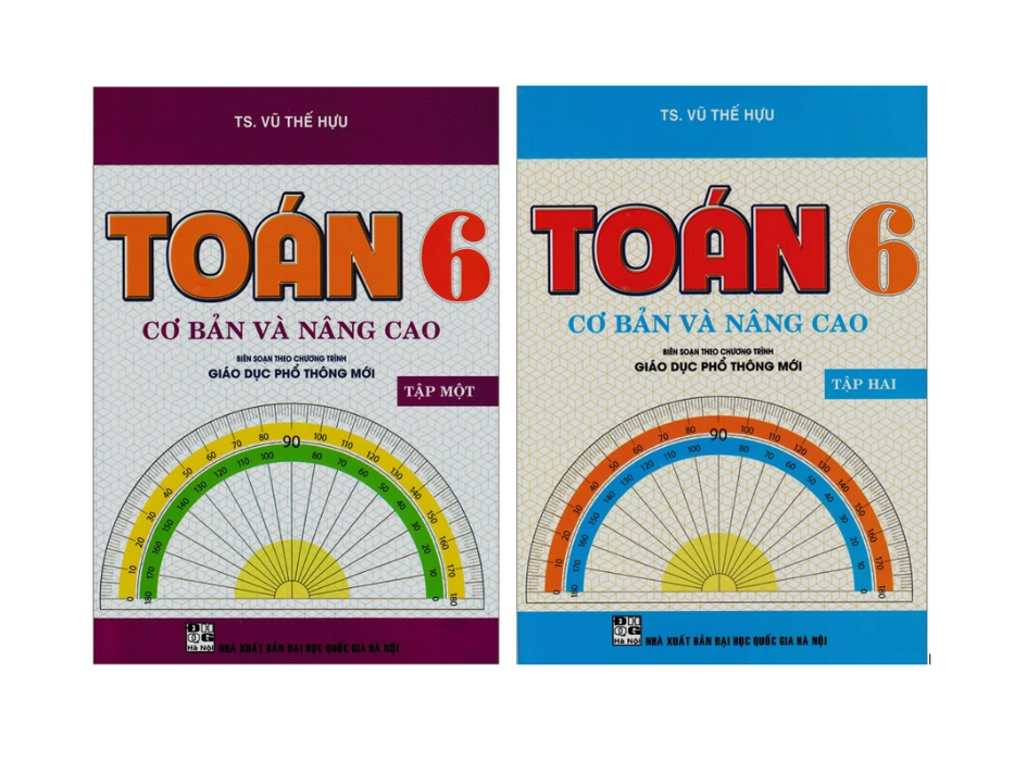 Sách - Combo Toán Cơ Bản Và Nâng Cao Lớp 6 - Biên Soạn Theo Chương Trình Giáo Dục Phổ Thông Mới