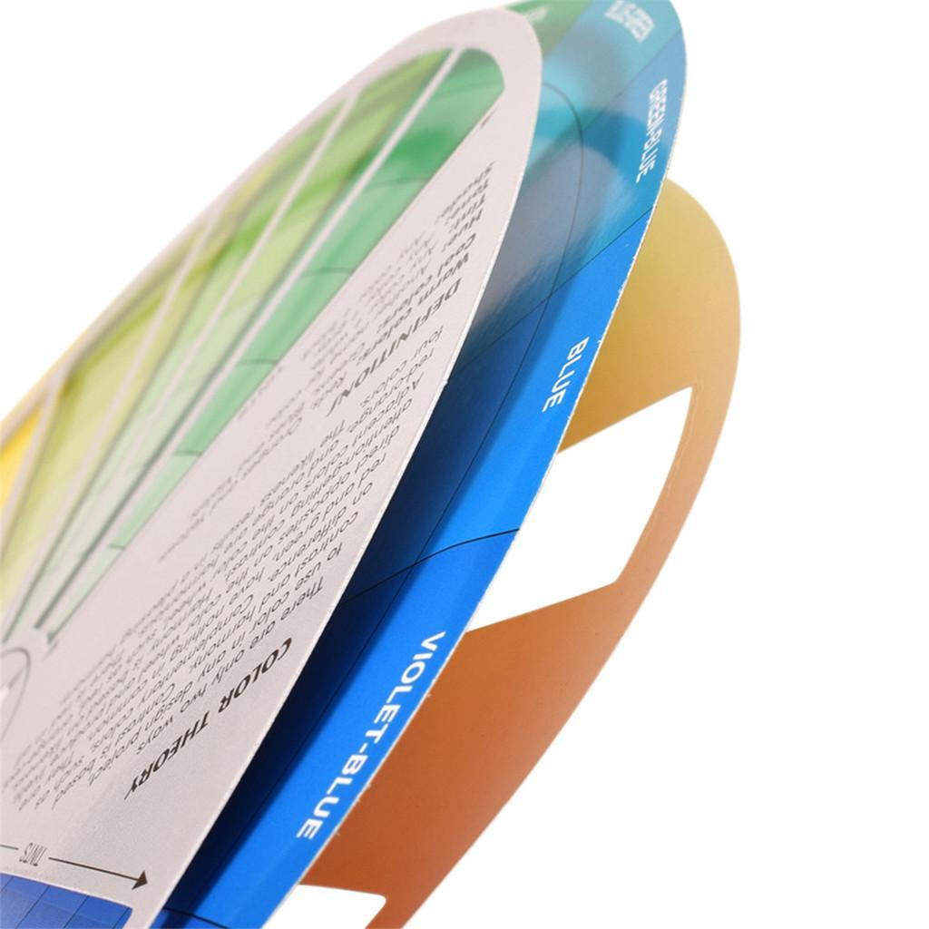 Lots  Sided Painting Color Matching Pigment Mixing Guide Board