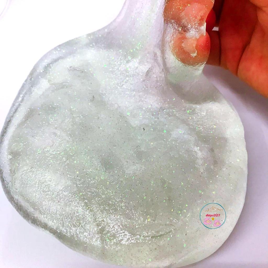 Slime TRONG BASIC 10 màu cực đẹp Đồ chơi hũ slam chất nhờn ma quái squishy hộp 200ML