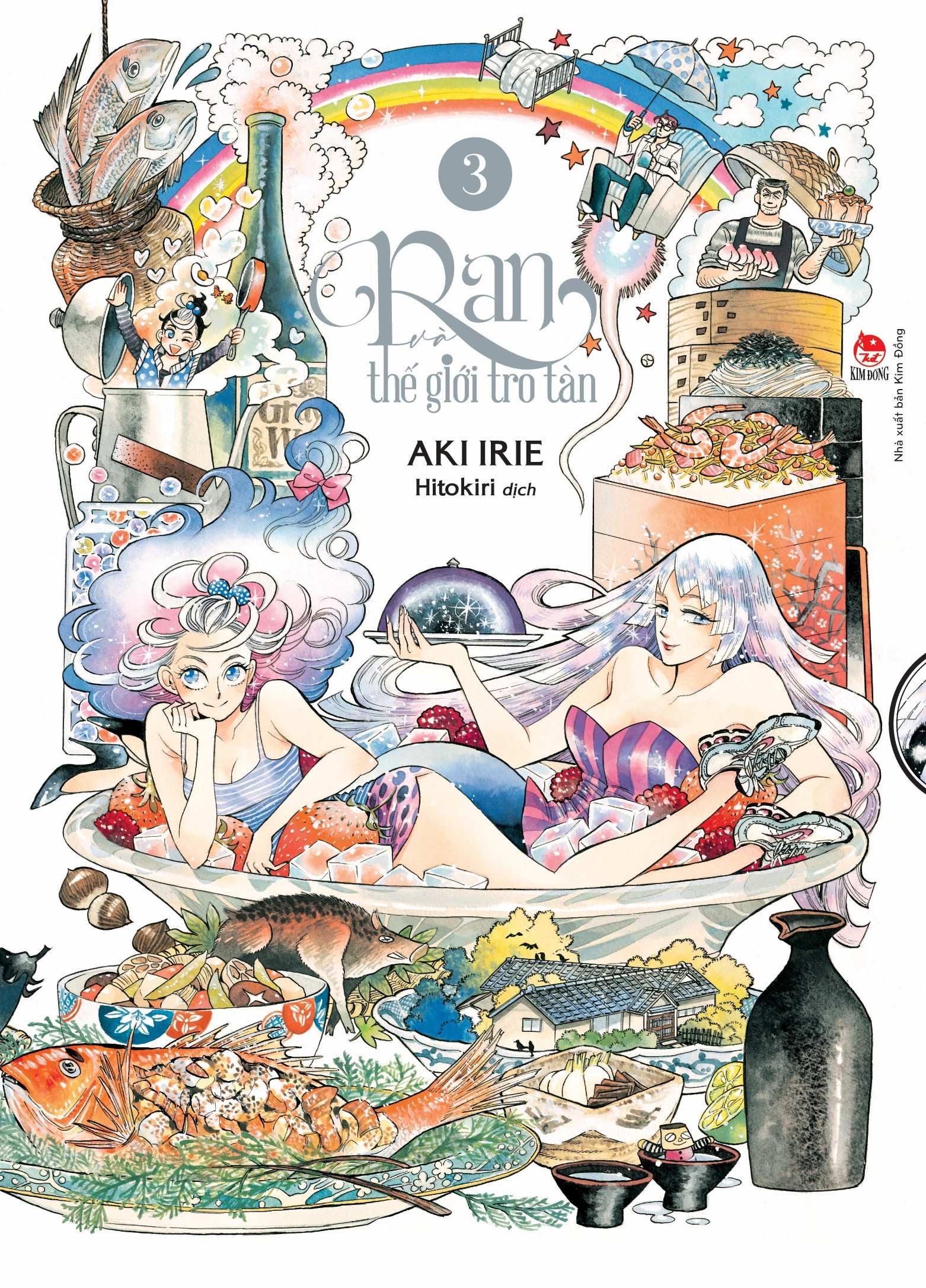 Truyện tranh Ran và thế giới tro tàn - Tập 3 - Tặng kèm Postcard + Obi - NXB Kim Đồng