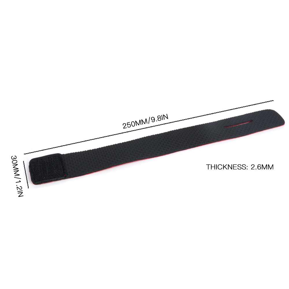 5 Cái dây đai cột cần câu cá, chất liệu SBR dày 2,6mm, giữ chắc chắn cần câu của bạn