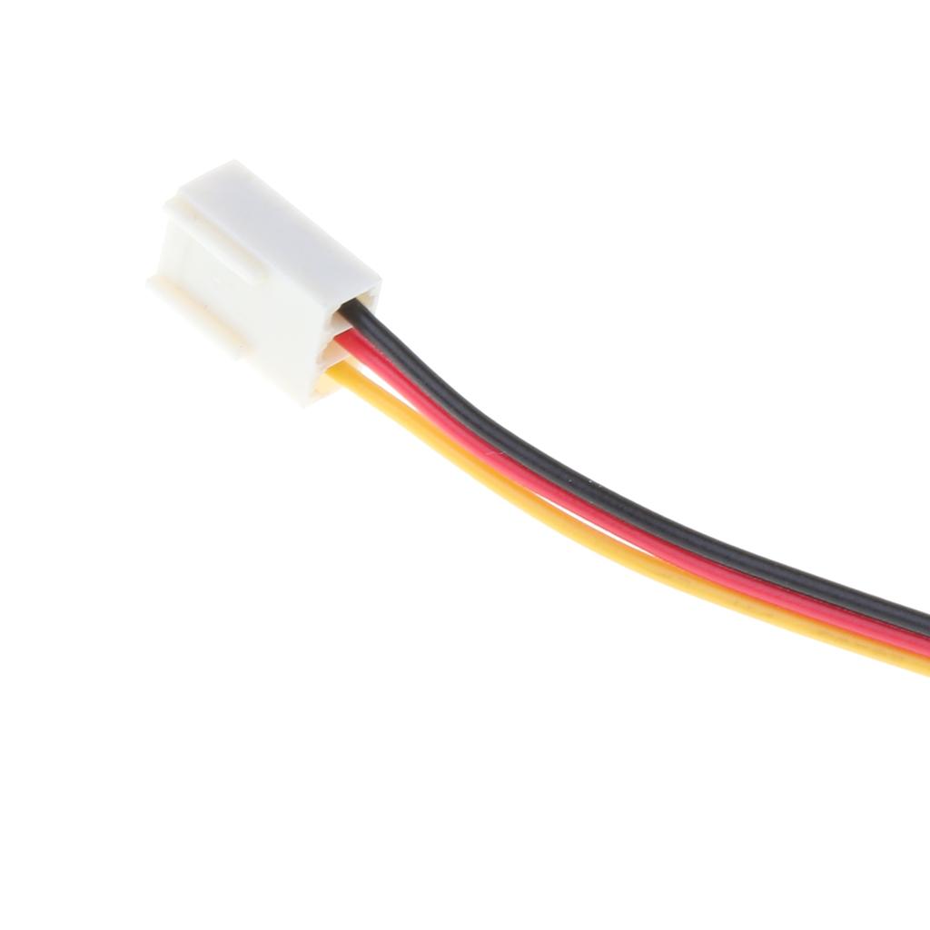 Desktop Computer Motherboard CPU Heatsink Fan Cooling Kit 3Pin 12V Power