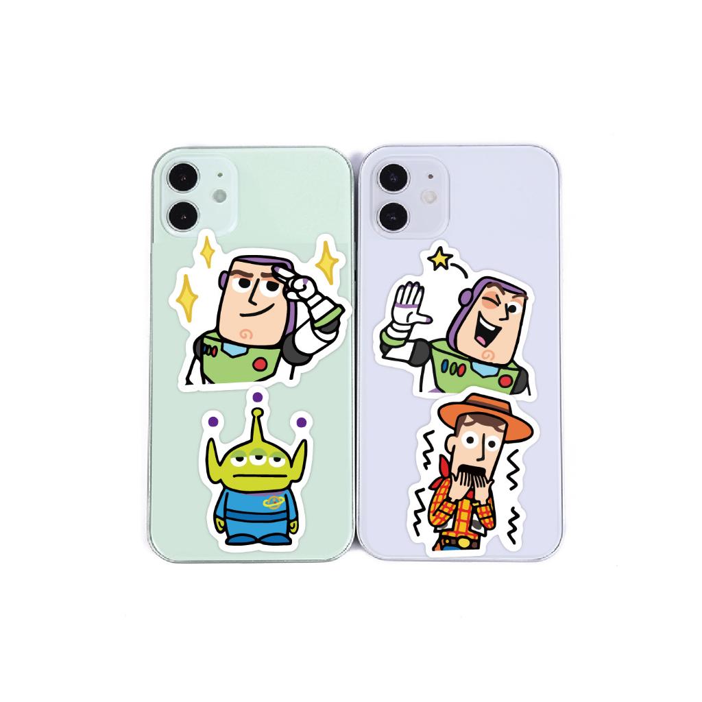 Sticker TOY STORY MINI hoạt hình cute trang trí mũ bảo hiểm,guitar,ukulele,điện thoại,sổ tay,laptop-mẫu S127