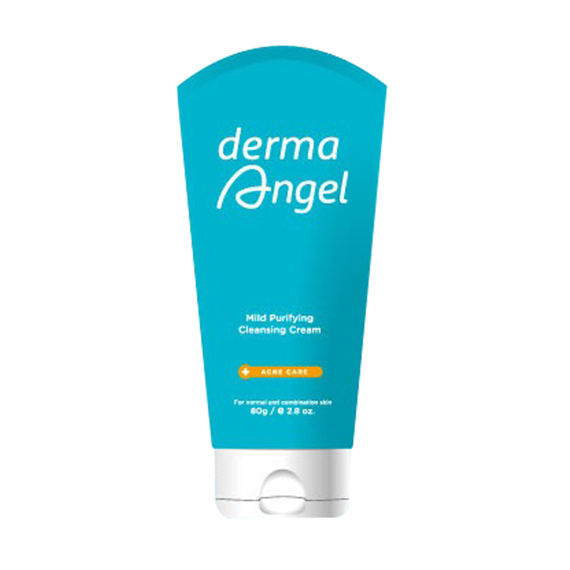 Sữa rửa mặt dermaAngel cho da mụn và da nhạy cảm 80g